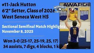 11-Jack Hutton 2025 Sectional Semifinal Highlights