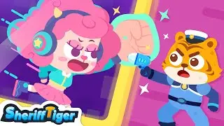 Problema de la Pantalla S01E15 | 🐯Sheriff Tiger | Cartoon