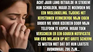 Tijdens het Kerstdiner Ontdekt Mijn Broer Mijn Geheim van €85 Miljoen... En Eist Alles Op!