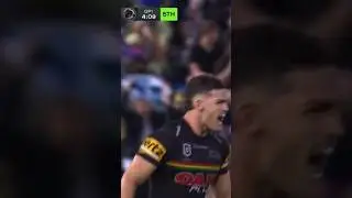 What a kick by Nathan Cleary #nrl #nrl2023 #shorts