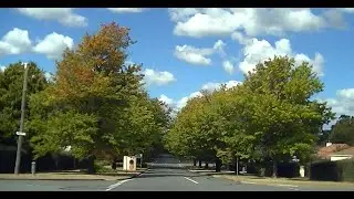 Drive along Miller Street Canberra ACT 20240403