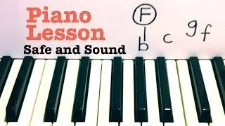 Safe and Sound- Piano Lesson- Capital Cities (Todd Downing)