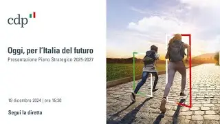 Conferenza stampa di presentazione del Piano Strategico 2025-2027 del Gruppo CDP. #CDP2027