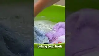 baking soda for odor removal in clothes