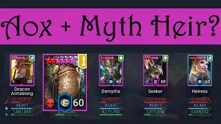 Can Aox the Remember Be DPS in a 1 Key UNM Myth Heir Clan Boss Team? Raid F2P