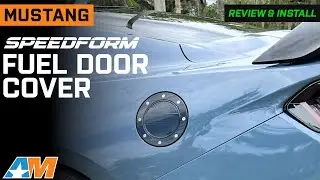 2024-2025 Mustang SpeedForm Bullitt Style ABS Fuel Door Cover Review & Install