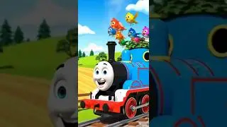 🚆 Chuk Chuk Rail Chali | Hindi Kids Song | 3D Cartoon Train Nursery Rhyme 👶🎵#ai  #animation #shots
