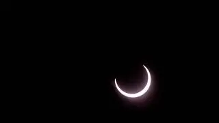October 14, 2023 annular eclipse timelapse