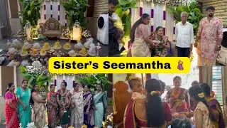 💞Sister's Seemantha💙 ಹೇಗಾಯ್ತು ನೋಡಿ ತಂಗಿ ಸೀಮಂತ🌸 Traveling to sisters Home🏡