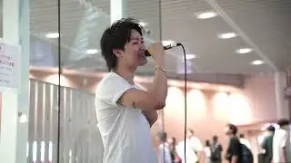 「愛虜(あやとり)/荒木一仁」オリジナル曲  川崎路上ライブ