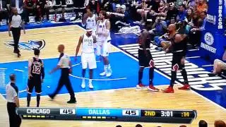 Carlos Boozer punches ref in the balls
