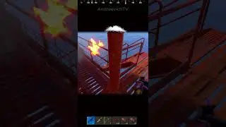 Dropped 4. Got dropped by a DB.Classic Rust #pvp #gaming #rust #oilrig #games #shorts #reels #loot