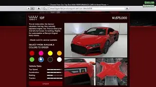 Grinding for The Audi r8 In GTA V Online 🫠