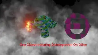 AS 131 Disintegration Effects Flame Shader Object/Empty -Texture Coordinate (Blender 3.x Eevee)