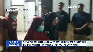 Lima Jenazah Terakhir Korban Ponpes Al Khoziny Berhasil Diidentifikasi Lewat DNA