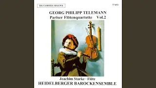 Pariser Fl&ouml;tenquartett in E Minor, TWV 43:e1: IV. Replique