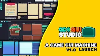 Create your own GUI for your games.  Launching GDS GUI Studio V1.1
