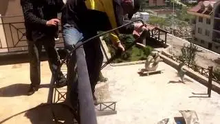 Чистка фасада высоким давлением Горячей водой