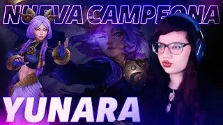 YUNARA 🪷 Nueva Campeona Tiradora DPS 🏹 Habilidades y Jugabilidad 🔥 Reacci&oacute;n en directo ✨