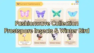 Heartopia| Fashionwave Frostspore Insects and Winter Birds