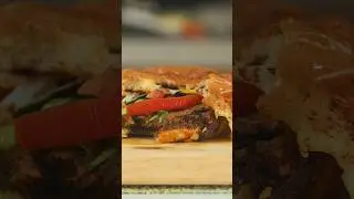 burger rendang sapi #asmr #food #cooking #cooking #recipe