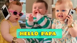 Cute baby talking funny 🤗 Papa mama loving 🤗#cutebabies #shortsfeed #trending