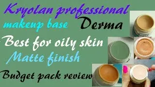 Kryolan Professional Makeup base | Dermacolor by Kryolan d4, d5, DREDB, D34, D4,1/2 Review