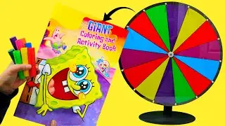 La ruleta escoge la actividad de Bob Esponja