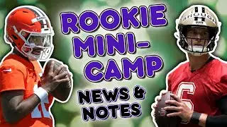 How NFL Rookie Minicamp News Affects Fantasy Football & Betting