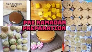 Pre Ramadan Preparation 2024| Make ,Freeze And Save Time #ramadanprep @sidraumair971
