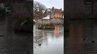ROTTINGDEAN CHURCH AND POND MARCH 2023