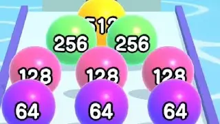 BALL RUN 2048 SCORE
