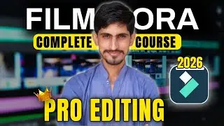 Filmora Free Video Editing Full Course for Beginners 2026