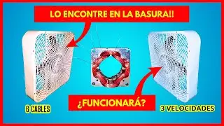 💡Cómo Conectar MOTOR DE VENTILADOR 6 Cables 3 Velocidades | ⚠️Con Diagrama