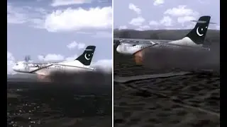 PIA plane crashed 2020