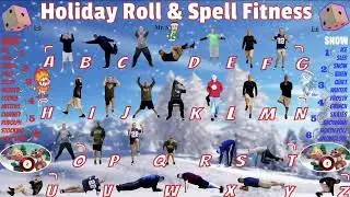Holiday Roll and Spell Fitness