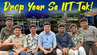 IITians के किस्से - Kota Coaching, IIT, Drop Year, Distractions || NV Sir #nvsir #iit #podcast