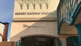 Resort Gateway Station - Tokyo Disney Resort Line Train Station Tour during pandemic park closure