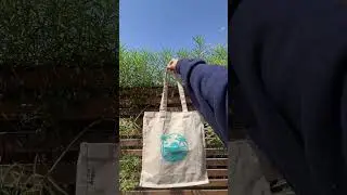 Custom Tote Bag | Mr BlueFish  #sustainablebusiness #sustainability #totebag #shorts