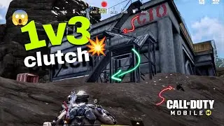 Can I Survive? Funny 1v3 Clutch! 😂 | COD Mobile