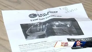 North Kansas City wine tasting business warns of fake gift certificates