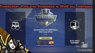 Tournament Pixelated Aggression camo in 10v10 kill confirmed COD mobile