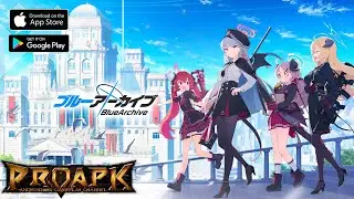 Blue Archive Gameplay Android / iOS (JP)