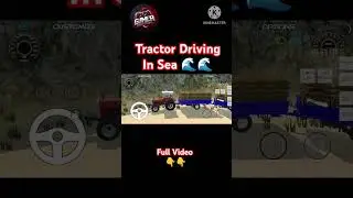 Tractor Trolley Stunt Short | Tractor Driving Short | Tractor Game Short  #trendingshort #viralshort