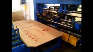 TCM 2 pc corrugated box stitcher VIDEO AS009B