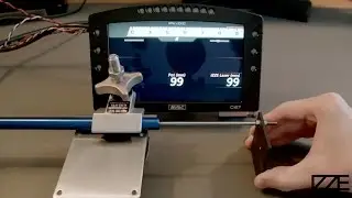 Bench Test of Izze-Racing's CAN Laser Ride Height Sensor (Prototype V2)