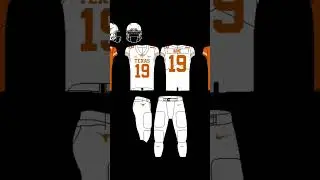 Ohio State vs Texas Longhorns uniforms #collegefootball #ohiostate #shorts