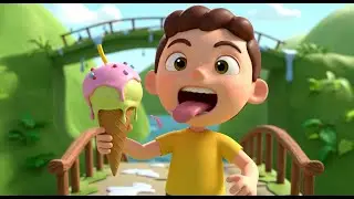 The Ice Cream Bridge Melts Away | Fun Melting Bridge Song | Educational and Kids Songs