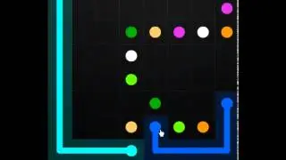 flow game facebook - 8 x 8 mania level 54 Connect the dots