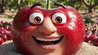 This video shows different fruits mutating and then eating each other.